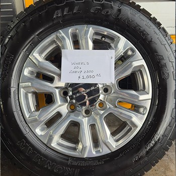 Picture of vehicle tire offered at san fernando auto service