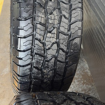 Picture of vehicle tire offered at san fernando auto service